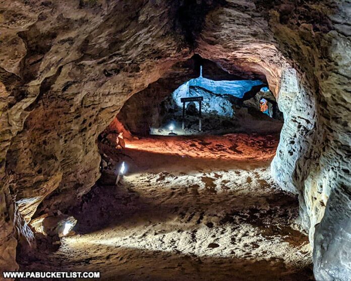 Exploring Laurel Caverns PA's Largest Cave