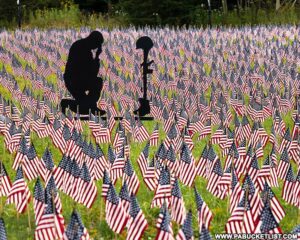 The Field of Heroes at Patriot Park near Shanksville. Pennsylvania.