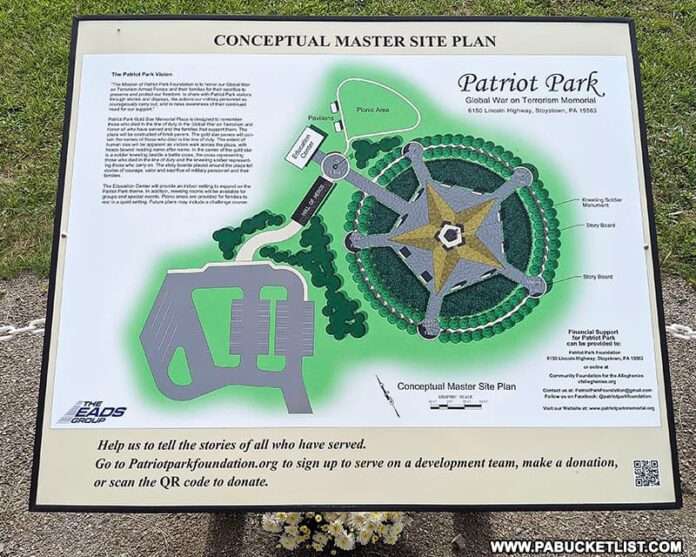 Visiting Patriot Park Near Shanksville PA Bucket List