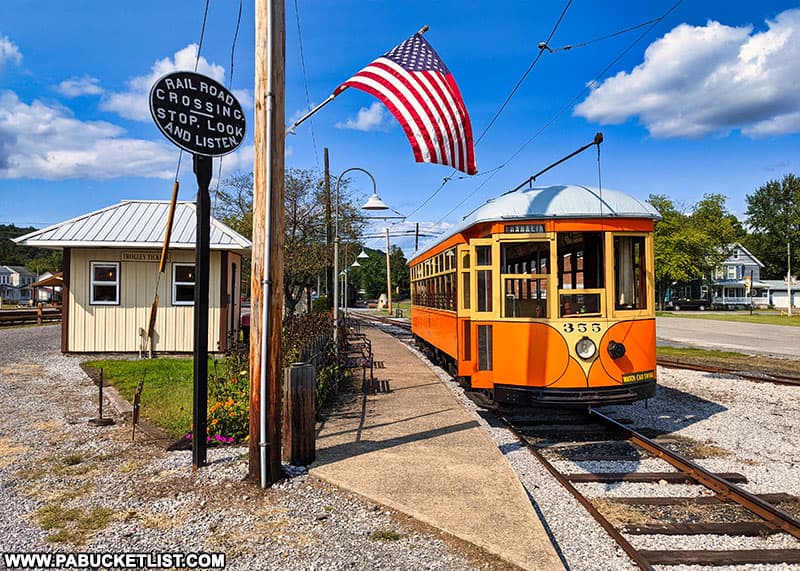 Exploring the Rockhill Trolley Museum in Huntingdon County