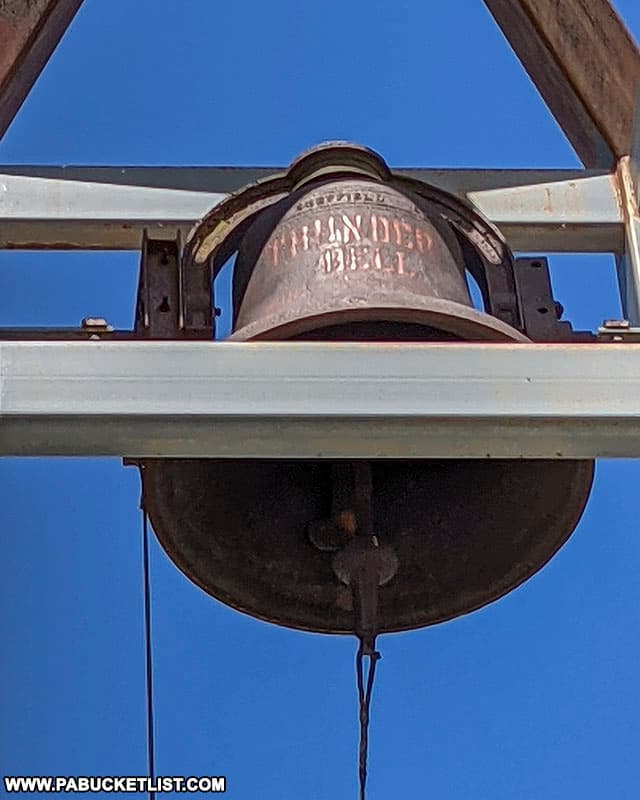 The Thunder Bell at the Flight 93 Memorial Chapel near Shanksville, PA.