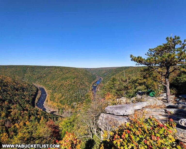 Exploring Tank Hollow Overlook in Carbon County