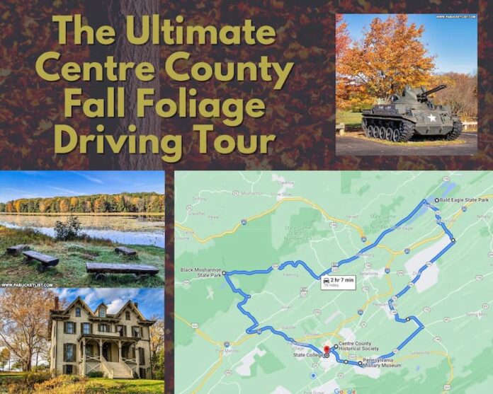 The Ultimate Centre County Fall Foliage Driving Tour