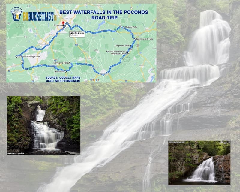 The Best Waterfalls in the Poconos Road Trip