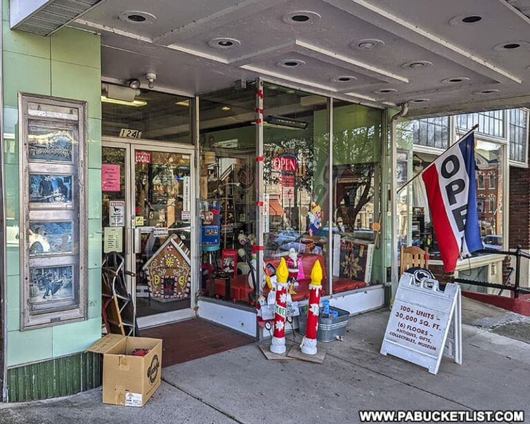 Exploring the Plaza Centre Antique Gallery in Bellefonte