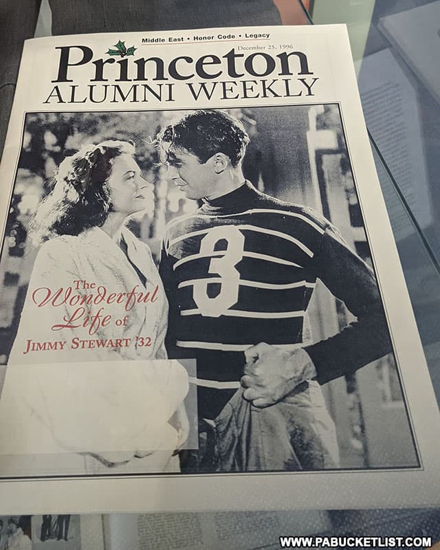 Princeton Alumni magazine featuring Jimmy Stewart on the cover.