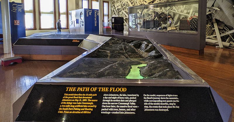 Exploring the Johnstown Flood Museum in Cambria County