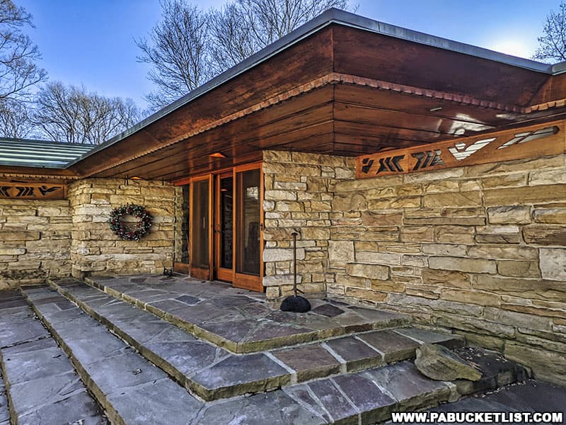 The Hagan House on Kentuck Knob in Fayette County Pennsylvania.