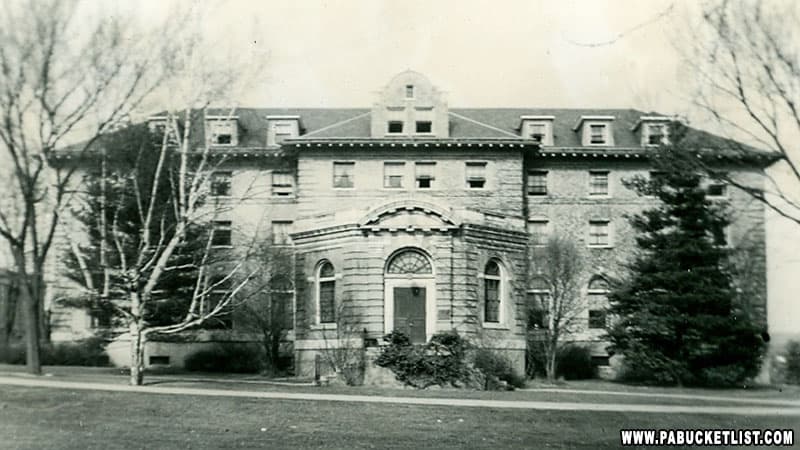 McAllister Building at Penn State in the 1940s.