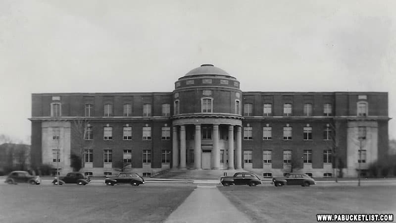Mineral Science Building at Penn State in the 1940s.