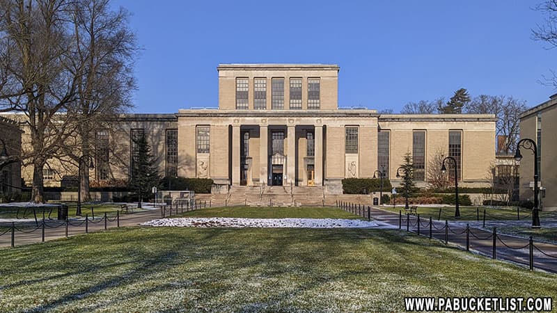 Pattee Library at Penn State in 2021.