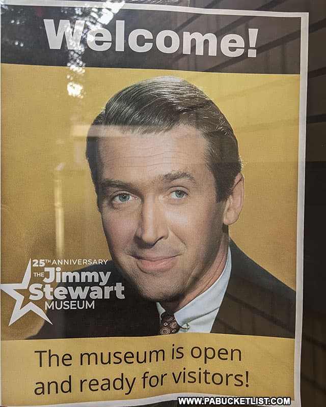 Welcome to the Jimmy Stewart Museum in Indiana Pennsylvania