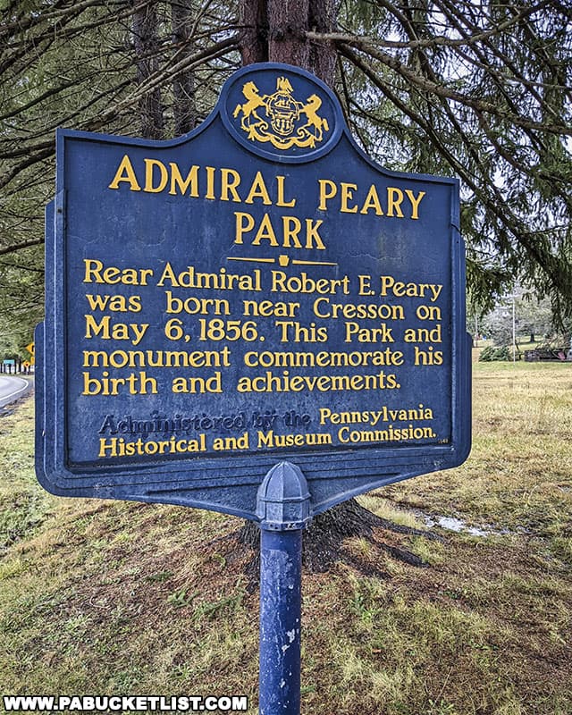 Admiral Peary Park in Cresson, PA.