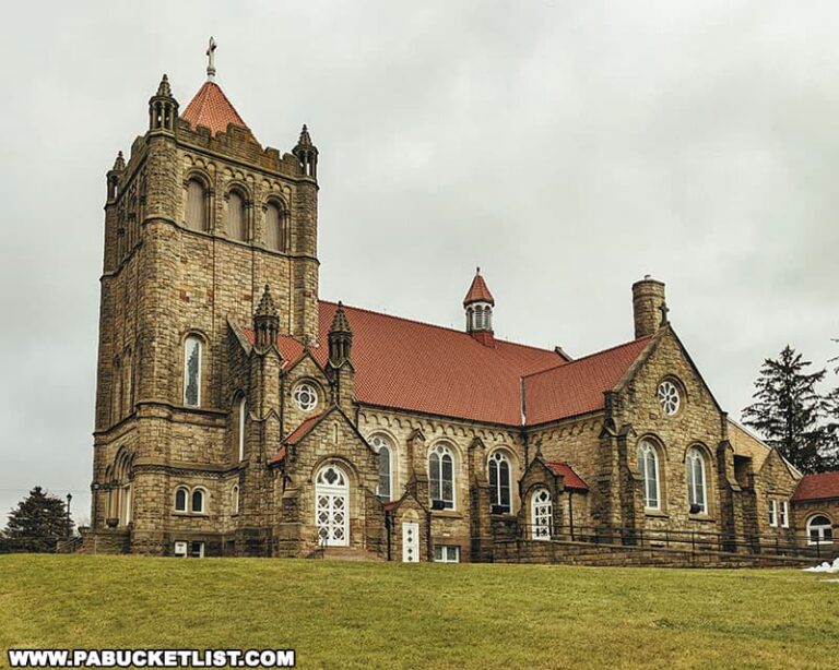 Visiting Prince Gallitzin's Crypt in Cambria County