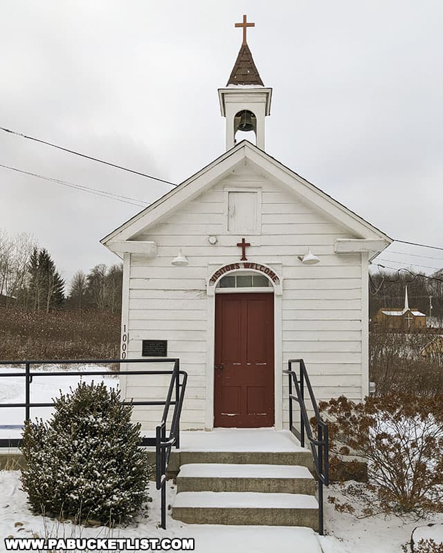Decker's Chapel in Saint Marys is the smallest church in Pennsylvania.
