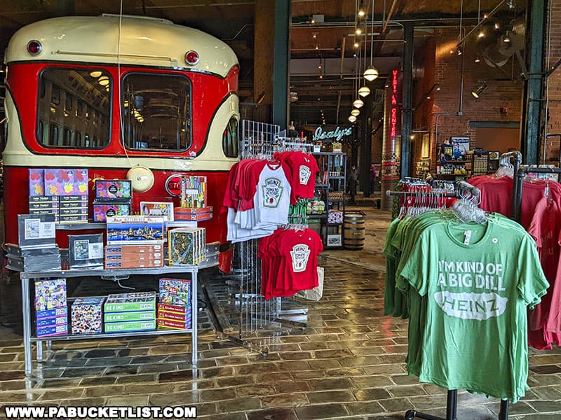 Gift shop at the Heinz History Center in Pittsburgh.