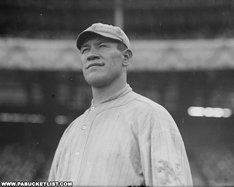 Jim Thorpe as a member of the New York Giants baseball team.