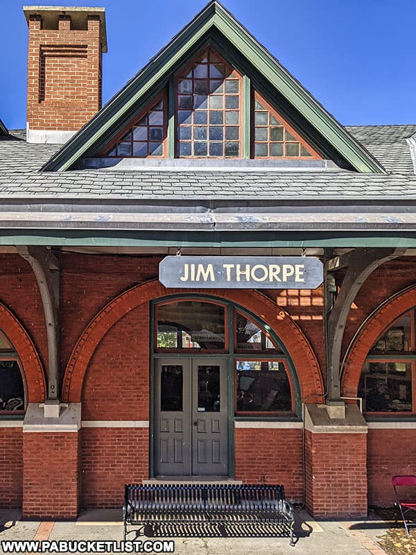 Jim Thorpe Train Station.
