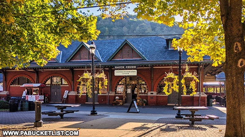 Mauch Chunk train station and visitor center.
