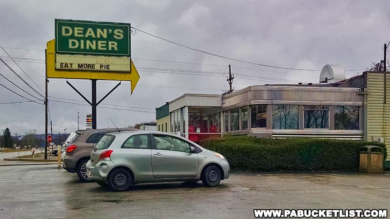 Dean's Diner along Route 22 in Blairsville, Pennsylvania.