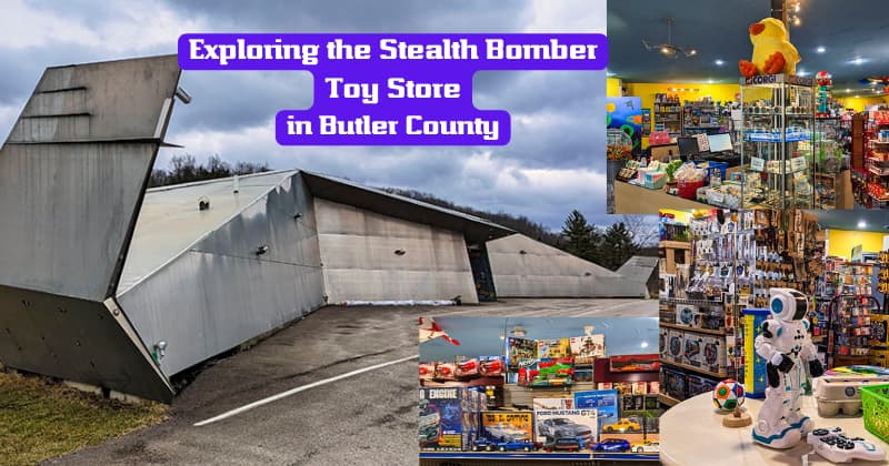 Exploring the Stealth Bomber Toy Store in Butler County