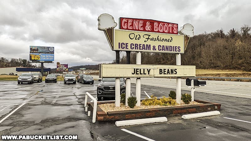 Gene and Boots candy store and chocolate factory in Perryopolis Pennsylvania.