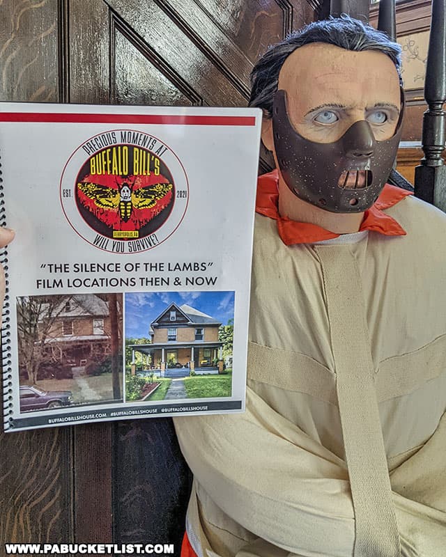 A book of Silence of the Lambs film locations then and now.