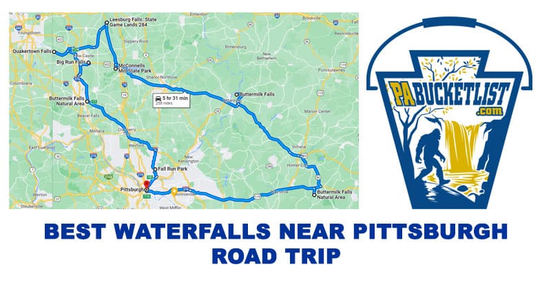 The Best Waterfalls Near Pittsburgh Road Trip