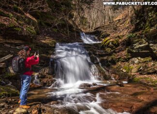 How to find Triple Falls in the Loyalsock State Forest in Sullivan County Pennsylvania.