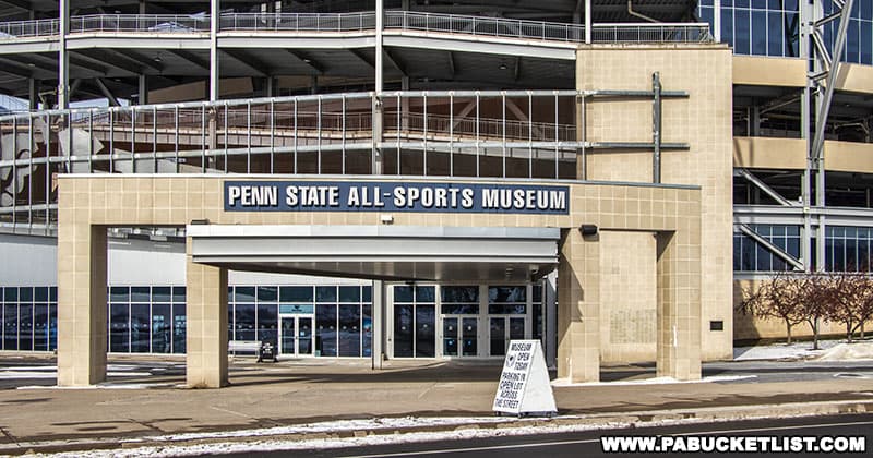 The Penn State All-Sports Museum at Beaver Stadium.