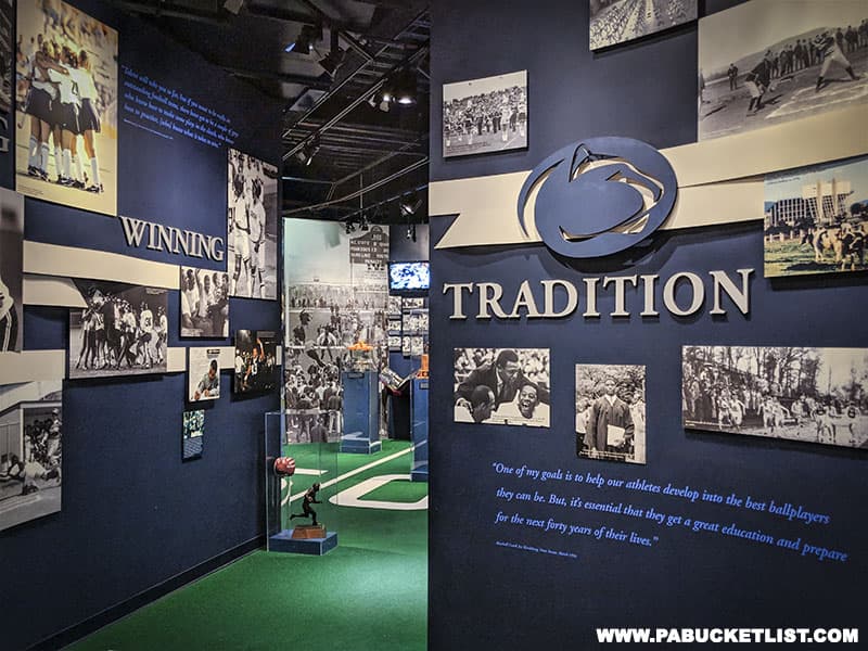 The Penn State All-Sports Museum celebrates the athletic history and heritage of the University.