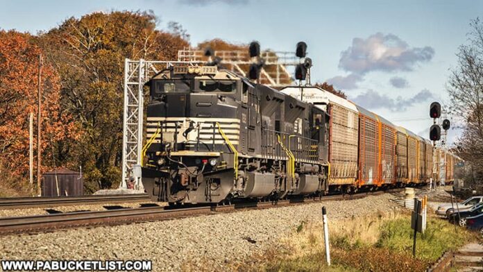 The 5 Best Railfan Sites Near Altoona Pennsylvania.