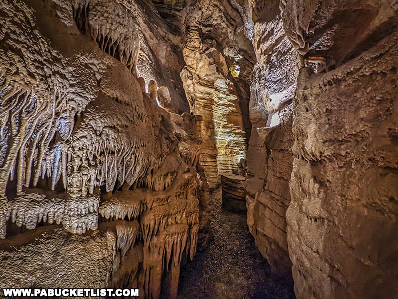 Exploring Lincoln Caverns in Huntingdon County