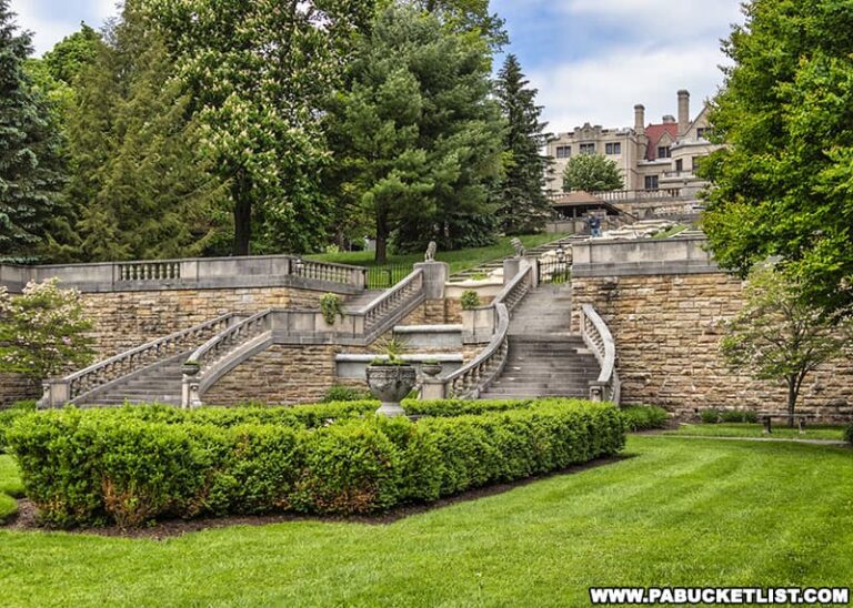 Exploring the Sunken Gardens at Mount Assisi in Cambria County