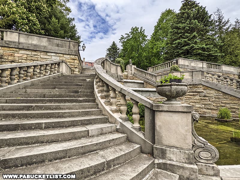 Charles Schwab's summer home in Loretto was nicknamed the Limestone Castle.
