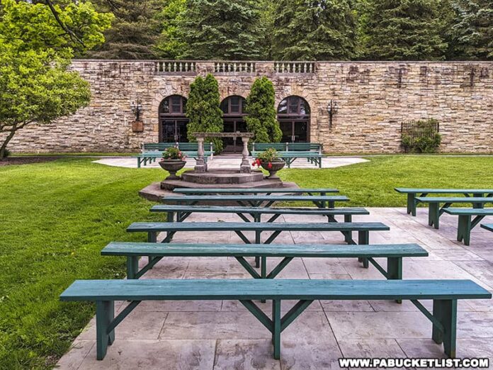 Exploring the Sunken Gardens at Mount Assisi in Cambria County