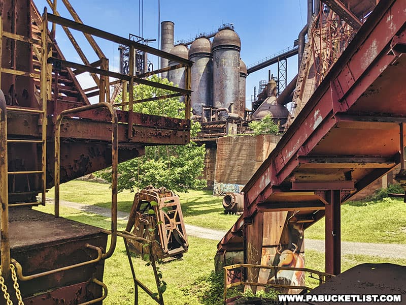 The Carrie Blast Furnaces were designated a National Historic Landmark in 2006.