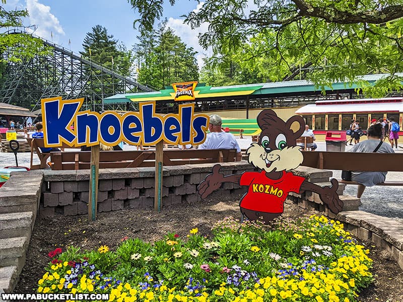 Exploring Knoebels the largest free-admission amusement park in Pennsylvania.