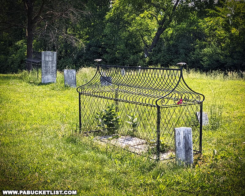 Exploring the Hooded Grave Cemetery in Columbia County PA