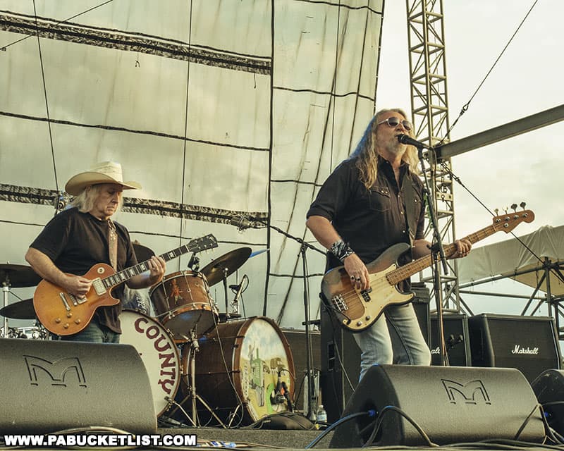 The Kentucky Headhunters at the Clearfield County Fair.