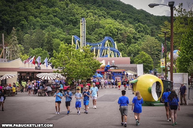 Knoebels is the largest free-admission amusement park in the United States.