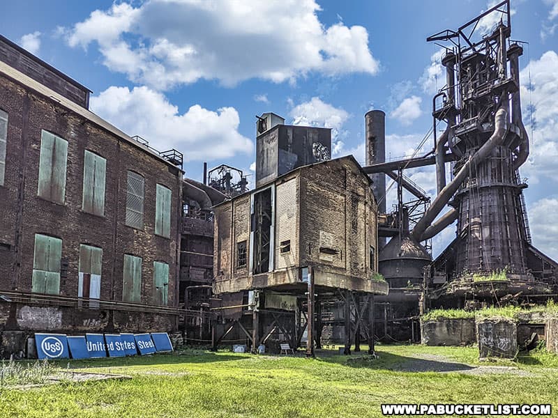 The Rivers of Steel Industrial Tour of the Carrie Blast Furnaces takes approximately two hours.