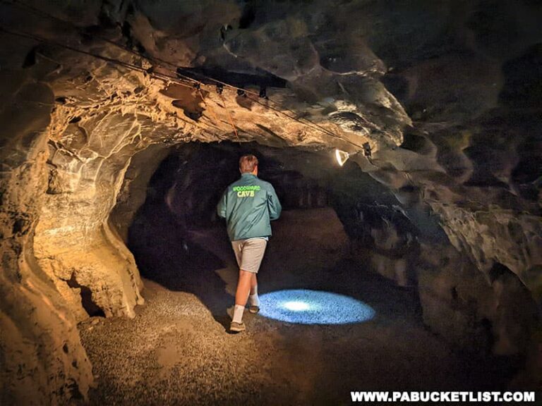 Exploring Woodward Cave in Centre County
