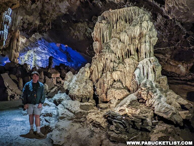 Exploring Woodward Cave in Centre County