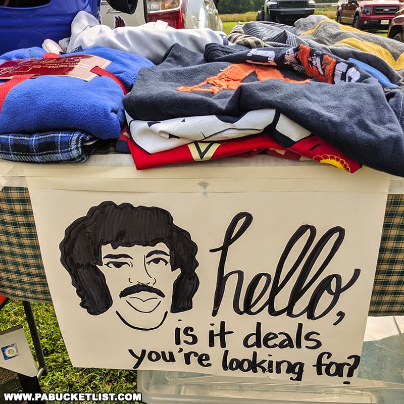 There are great deals to be had on nearly everything imaginable at the 100 Mile Yard Sale in Central Pennsylvania.