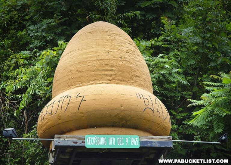 Enjoying the Kecksburg UFO Festival in Westmoreland County
