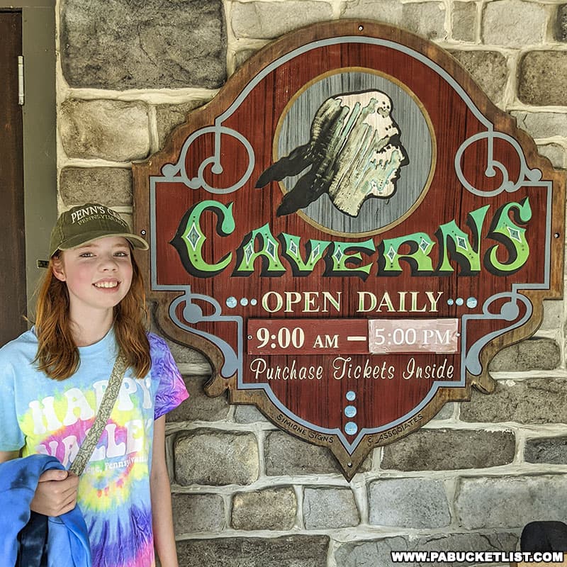 Indian Echo Caverns is a great place to spend a few hours when visiting Hershey Pennsylvania.