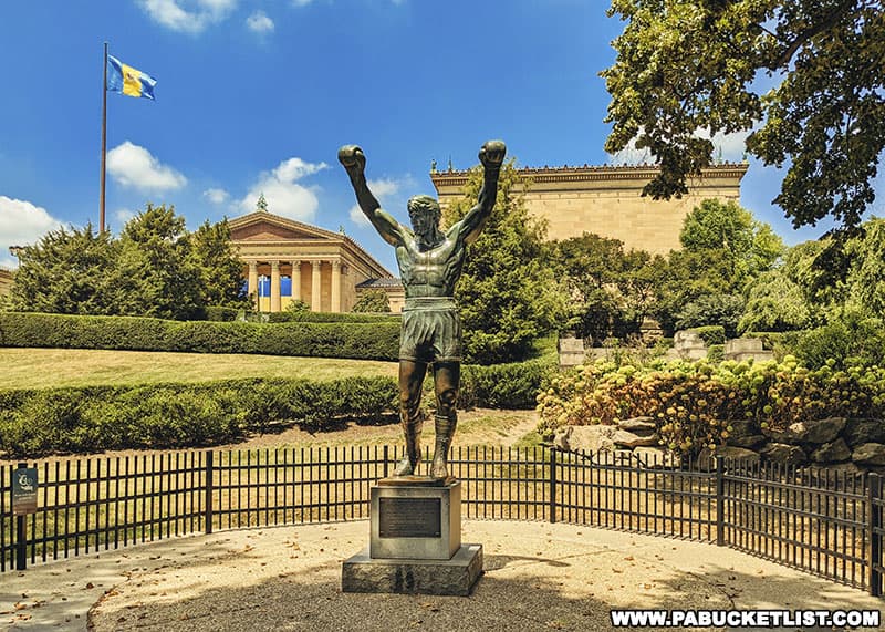 Visiting the Rocky Statue and Steps at the Philadelphia Art Museum