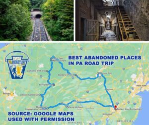 Directions to the best abandoned places in Pennsylvania you can legally explore.