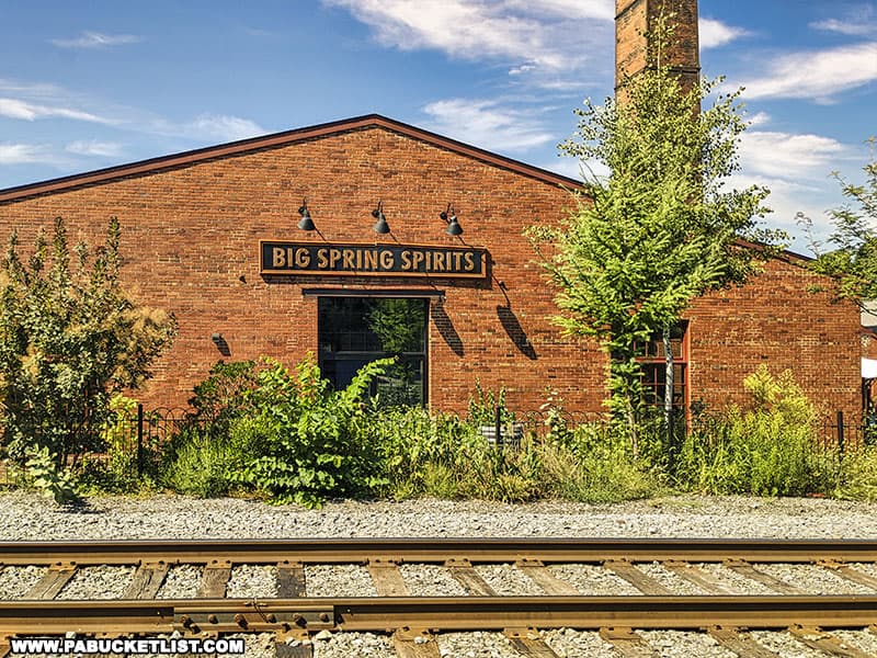 Big Spring Spirits s a distillery housed in the historic Match Factory building in Bellefonte Pennsylvania.